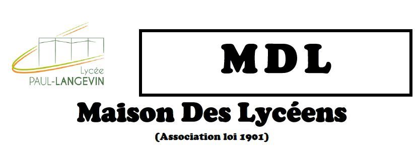 Adhésion à la MDL : Maison Des Lycéens